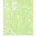 United States Geological Survey Big Round Mountain, OK (1973, 24000-Scale) digital map