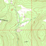 United States Geological Survey Big Round Mountain, OK (1973, 24000-Scale) digital map
