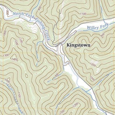 United States Geological Survey Big Run, WV (2023, 24000-Scale) digital map