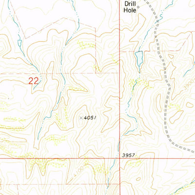 United States Geological Survey Big Sag, MT (1979, 24000-Scale) digital map