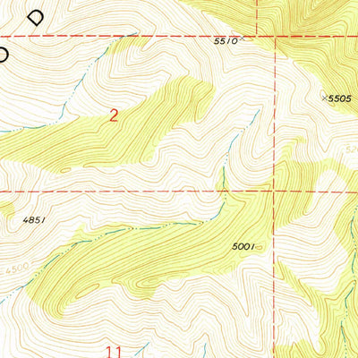 United States Geological Survey Big Sag, MT (1979, 24000-Scale) digital map