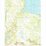United States Geological Survey Big Sage Reservoir, CA (1990, 24000-Scale) digital map