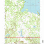 United States Geological Survey Big Sage Reservoir, CA (1993, 24000-Scale) digital map