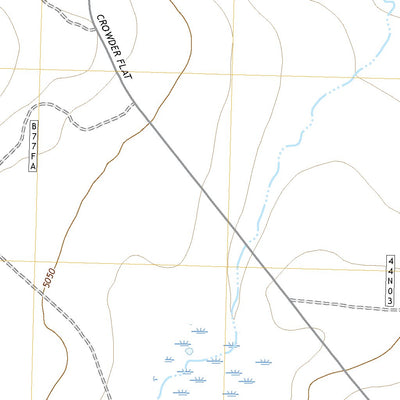 United States Geological Survey Big Sage Reservoir, CA (2021, 24000-Scale) digital map