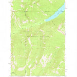 United States Geological Survey Big Salmon Lake West, MT (1970, 24000-Scale) digital map
