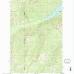 United States Geological Survey Big Salmon Lake West, MT (1994, 24000-Scale) digital map