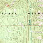United States Geological Survey Big Salmon Lake West, MT (1994, 24000-Scale) digital map