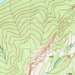 United States Geological Survey Big Salmon Lake West, MT (1994, 24000-Scale) digital map