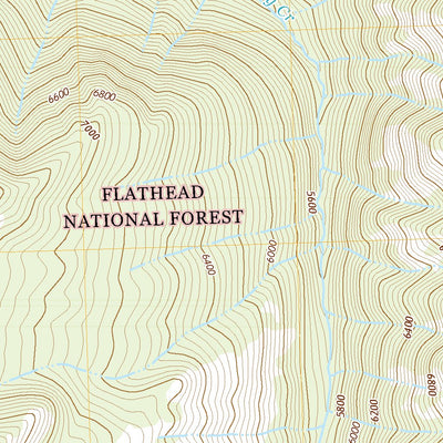 United States Geological Survey Big Salmon Lake West, MT (2020, 24000-Scale) digital map