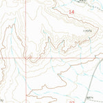 United States Geological Survey Big Sandy Reservoir SE, WY (1969, 24000-Scale) digital map