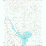 United States Geological Survey Big Sandy Reservoir, WY (1969, 24000-Scale) digital map