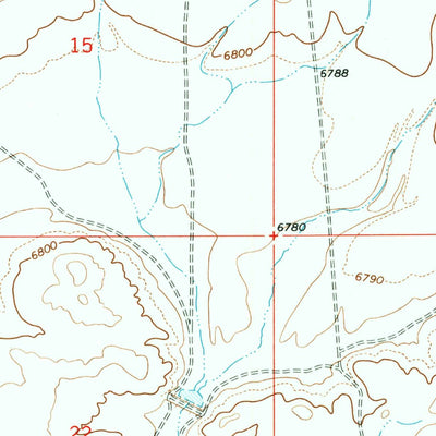 United States Geological Survey Big Sandy Reservoir, WY (1969, 24000-Scale) digital map