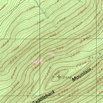 United States Geological Survey Big Shanty Mountain, ME (1988, 24000-Scale) digital map