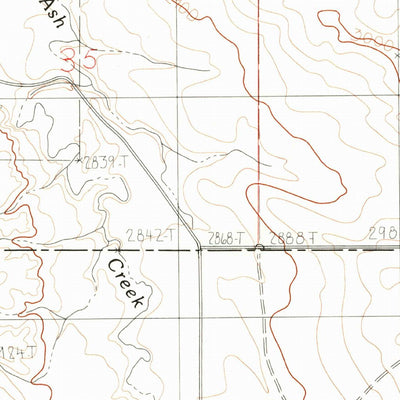 United States Geological Survey Big Sheep Mountain NW, MT (1983, 24000-Scale) digital map