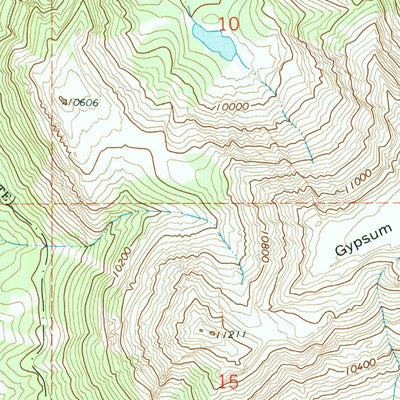 United States Geological Survey Big Sheep Mountain, WY (1968, 24000-Scale) digital map