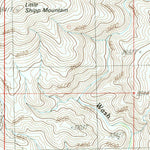 United States Geological Survey Big Shipp Mountain, AZ (1986, 24000-Scale) digital map