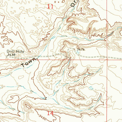 United States Geological Survey Big Sinks, NM (1968, 24000-Scale) digital map