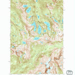 United States Geological Survey Big Snow Mountain, WA (1965, 24000-Scale) digital map