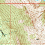 United States Geological Survey Big Snow Mountain, WA (1965, 24000-Scale) digital map