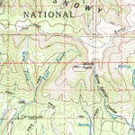 United States Geological Survey Big Snowy Mountains, MT (1993, 100000-Scale) digital map