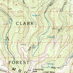 United States Geological Survey Big Snowy Mountains, MT (1993, 100000-Scale) digital map