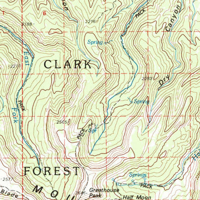United States Geological Survey Big Snowy Mountains, MT (1993, 100000-Scale) digital map