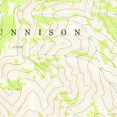 United States Geological Survey Big Soap Park, CO (1965, 24000-Scale) digital map