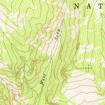 United States Geological Survey Big Soap Park, CO (1965, 24000-Scale) digital map