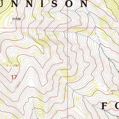 United States Geological Survey Big Soap Park, CO (2001, 24000-Scale) digital map