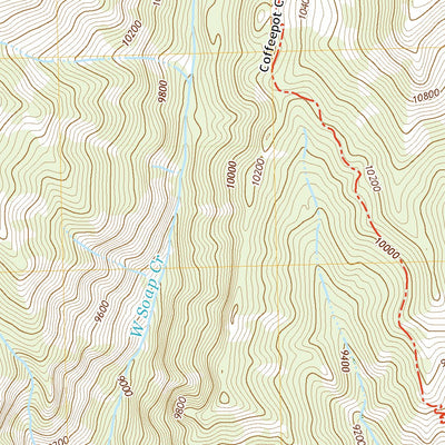 United States Geological Survey Big Soap Park, CO (2022, 24000-Scale) digital map
