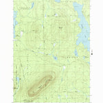 United States Geological Survey Big Spencer Mountain, ME (1988, 24000-Scale) digital map