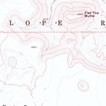 United States Geological Survey Big Spring Butte, NV-OR (1966, 62500-Scale) digital map