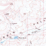 United States Geological Survey Big Spring Butte, NV-OR (1966, 62500-Scale) digital map