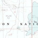 United States Geological Survey Big Spring Butte, NV-OR (1990, 24000-Scale) digital map