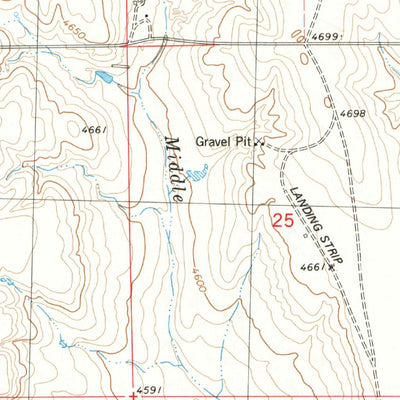 United States Geological Survey Big Spring, CO (1982, 24000-Scale) digital map