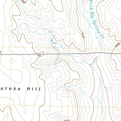 United States Geological Survey Big Spring, CO (2022, 24000-Scale) digital map