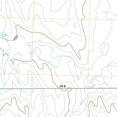 United States Geological Survey Big Spring Creek, CO (2022, 24000-Scale) digital map