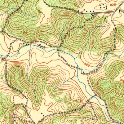 United States Geological Survey Big Spring, KY (1948, 24000-Scale) digital map