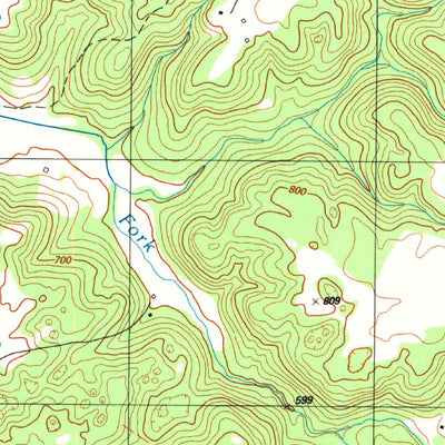 United States Geological Survey Big Spring, KY (1991, 24000-Scale) digital map