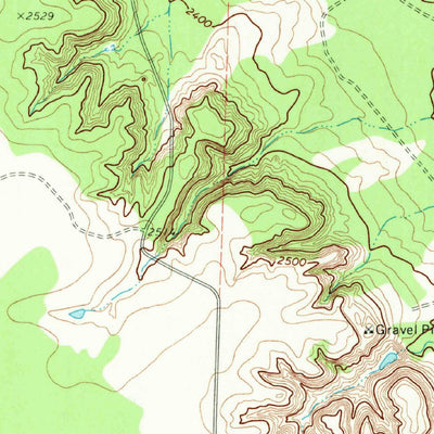 United States Geological Survey Big Spring North NE, TX (1954, 24000-Scale) digital map