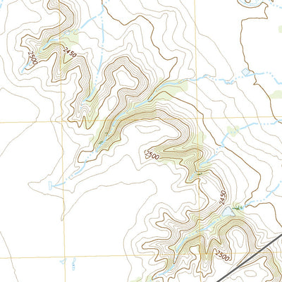 United States Geological Survey Big Spring North NE, TX (2022, 24000-Scale) digital map