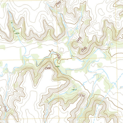 United States Geological Survey Big Spring North NE, TX (2022, 24000-Scale) digital map