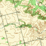 United States Geological Survey Big Spring North, TX (1942, 62500-Scale) digital map