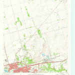 United States Geological Survey Big Spring North, TX (1965, 24000-Scale) digital map
