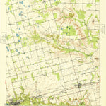 United States Geological Survey Big Spring North, TX (1971, 62500-Scale) digital map