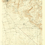 United States Geological Survey Big Spring South, TX (1941, 62500-Scale) digital map