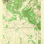 United States Geological Survey Big Spring South, TX (1942, 62500-Scale) digital map