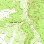United States Geological Survey Big Spring South, TX (1971, 24000-Scale) digital map