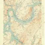 United States Geological Survey Big Spring, TN (1943, 24000-Scale) digital map