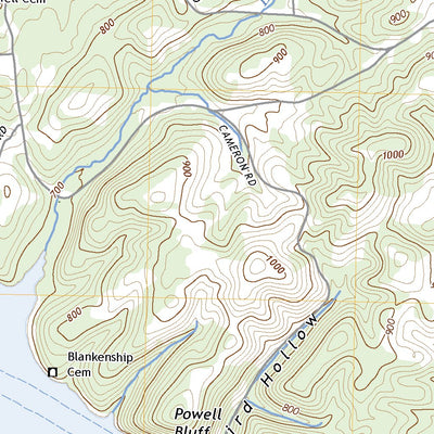 United States Geological Survey Big Spring, TN (2022, 24000-Scale) digital map